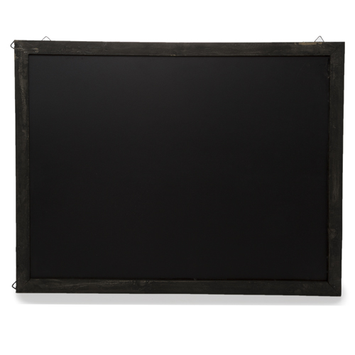 Wooden Chalkboard Display Sign for Wall - Large 19in