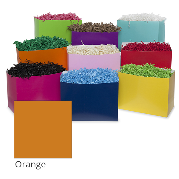 Large Colors Basket Box 10in- Orange
