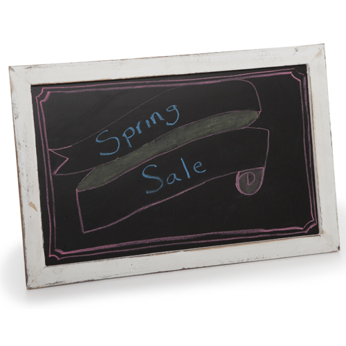Wooden Chalkboard Display Sign for Wall - Small 13in