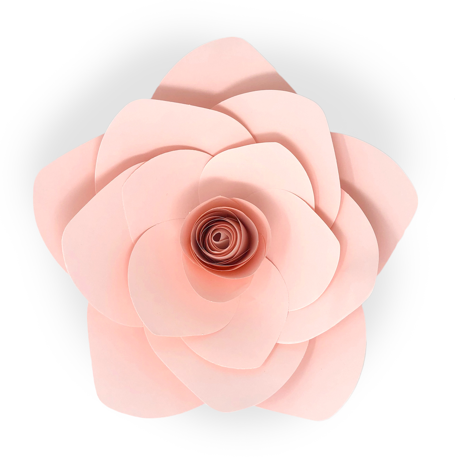 DIY Paper Flower Blossom Pink - Medium 10in