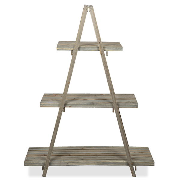 Wooden Retail Display Shelf – Three Tier