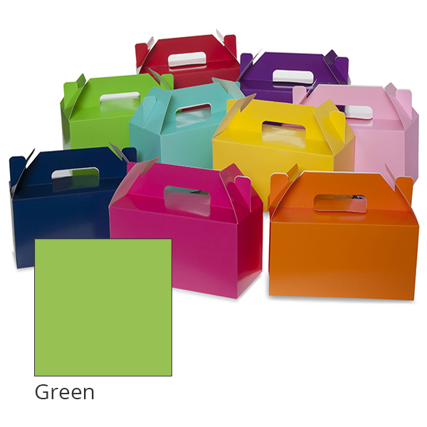Small Colors Gable Box 9in- Green